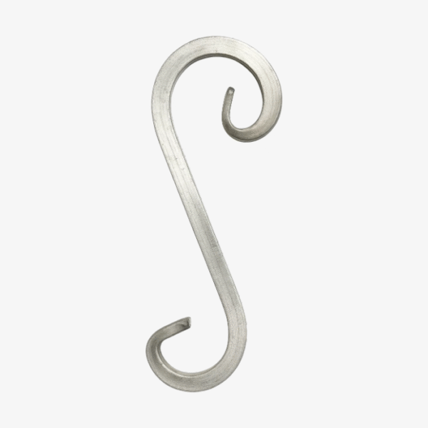 Aluminum S Scroll 4-1/4" W x 9-3/8"H