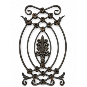 Steel Ornamental 001 19-1/2" W x 34"H